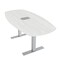 Skutchi Designs 33.5 in W, 69.5 in L, 29 in H, Engineered Wood Top, White HAR-ABOT-34X70-T-ELEC-WHCYPRESS - alternate 1